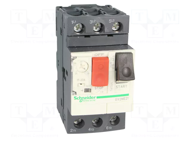SCHNEIDER ELECTRIC GV2ME21 Interruptor motorizado 9kW 230-690VAC