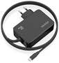 Aisens Cargador GaN 90W PD3.0 USB-C Negro con Cable 1.8m ASCH-1PD90WL034-BK