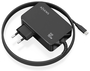 Aisens Cargador GaN 90W PD3.0 USB-C Negro con Cable 1.8m ASCH-1PD90WL034-BK