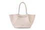 Vince Camuto Bolso de Mano Beige en Piel de Polivinilo Elegante y Duradero