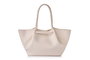 Vince Camuto Bolso de Mano Beige en Piel de Polivinilo Elegante y Duradero