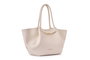 Vince Camuto Bolso de Mano Beige en Piel de Polivinilo Elegante y Duradero