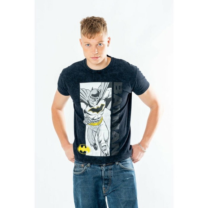 Batman Camiseta Comic Acid Wash Talla M Batman Camiseta Comic Acid Wash Talla M