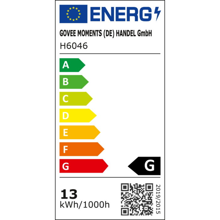 Govee Barras de Luz RGBIC para TV de 45-70 pulgadas, H6046