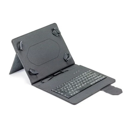 Maillon Technologique Urban Keyboard USB - Funda Folio Multicolor con Teclado para Tabletas de 27.9 cm (11") - Resistente a Golpes, Compatible Universal