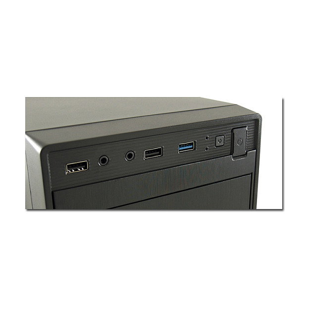 LC-Power LC-2014MB-ON Micro-Tower Negra