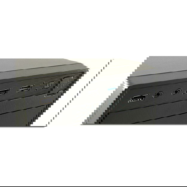 LC-Power 2014MB Caja PC Midi Tower Negra Compatible con micro ATX y Mini-ITX