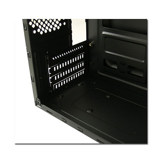 LC-Power 2014MB Caja PC Midi Tower Negra Compatible con micro ATX y Mini-ITX