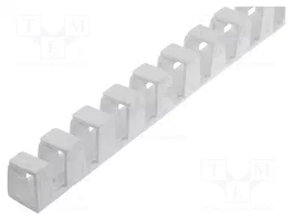 HELLERMANNTYTON Trenzas para cables de polipropileno blanco 0,5m