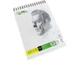 Liderpapel Bloc de dibujo para esbozos espiral A3, 100 hojas