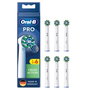 Oral-B Pack de 6 cabezales de cepillo de dientes Cross Blanco
