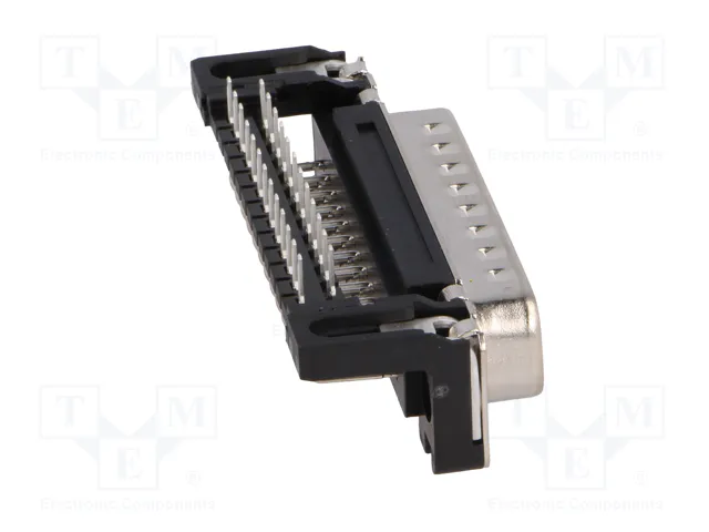HARTING Conector D-Sub 25 pines macho para PCB 90° HARTING Conector D-Sub 25 pines macho para PCB 90°