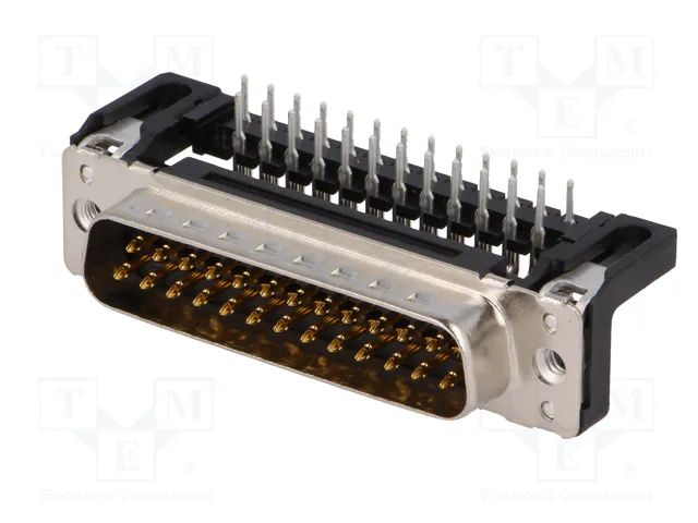 HARTING Conector D-Sub 25 pines macho para PCB 90° HARTING Conector D-Sub 25 pines macho para PCB 90°