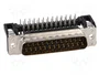 HARTING Conector D-Sub 25 pines macho para PCB 90°