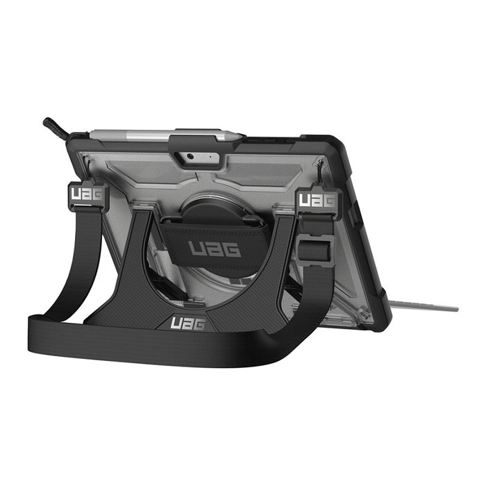 Urban Armor Gear UAG Funda Rugged para Microsoft Surface Go/Go 2 con Correa de Mano 10"