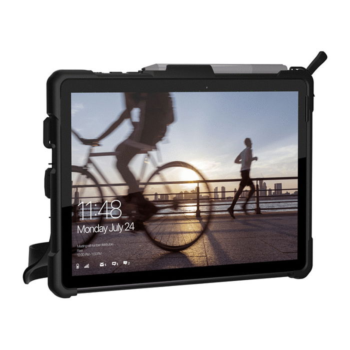 Urban Armor Gear UAG Funda Rugged para Microsoft Surface Go/Go 2 con Correa de Mano 10"