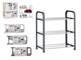 Kipit Zapateros 3 Alturas Surtidos Colores 44 x 18.5 x 44 cm (Set de 24)