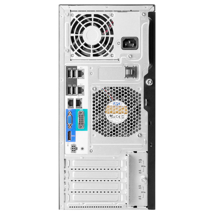 HPE ProLiant ML30 Gen11 Torre Servidor 4U Xeon E-6333P 6 núcleos 3.1GHz 32GB DDR5 960GB SSD SATA MR216i-p RAID 2x1000W