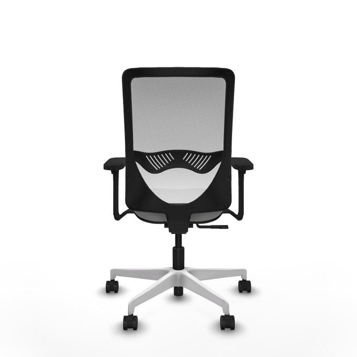 PIQUERAS Y CRESPO Silla de oficina Zulema con mecanismo Sincro, Gris claro y Blanco PIQUERAS Y CRESPO Silla de oficina Zulema con mecanismo Sincro, Gris claro y Blanco
