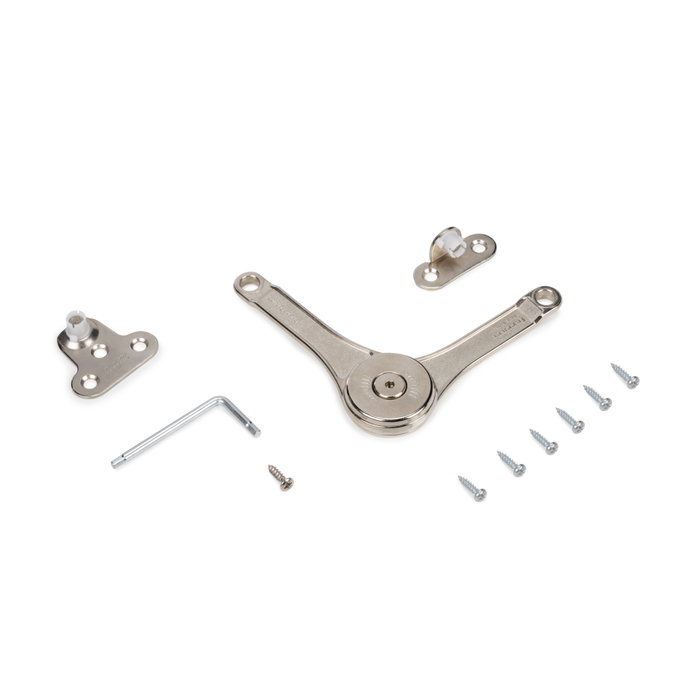 Emuca Cesto de lavandería con sistema de puerta abatible Laundry, módulo 450mm, Plástico y Acero, Blanco Emuca Cesto de lavandería con sistema de puerta abatible Laundry, módulo 450mm, Plástico y Acero, Blanco