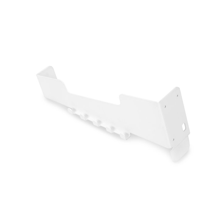 Emuca Cesto de lavandería con sistema de puerta abatible Laundry, módulo 450mm, Plástico y Acero, Blanco Emuca Cesto de lavandería con sistema de puerta abatible Laundry, módulo 450mm, Plástico y Acero, Blanco