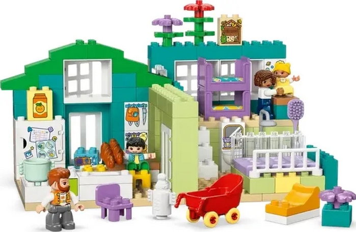 LEGO DUPLO Casa Familiar Moderna 3 en 1 con Figuras