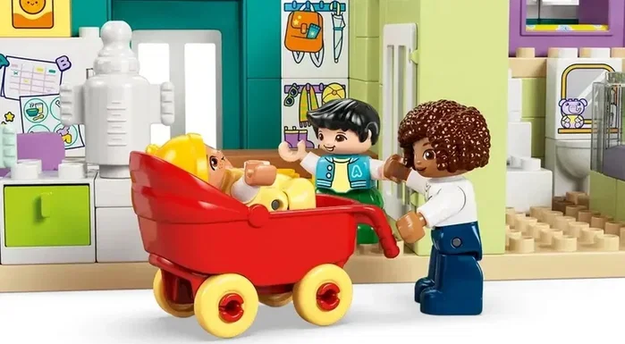 LEGO DUPLO Casa Familiar Moderna 3 en 1 con Figuras