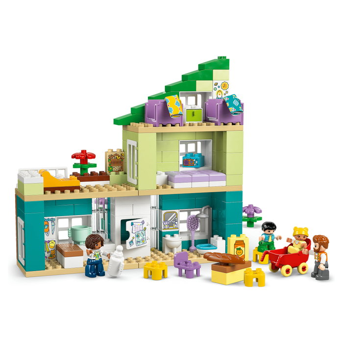 LEGO DUPLO Casa Familiar Moderna 3 en 1 con Figuras