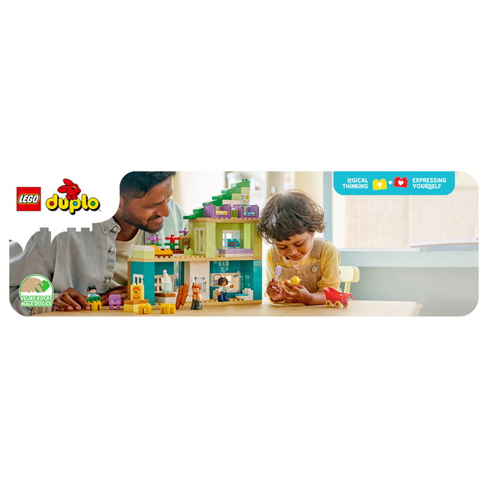 LEGO DUPLO Casa Familiar Moderna 3 en 1 con Figuras