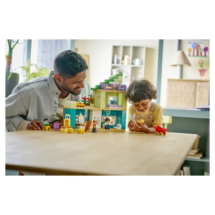 Lego DUPLO 10470 Casa Familiar Moderna 3 en 1, Juguete de Construcción para Niños y Niñas a Partir de 2 Años