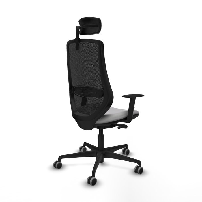 PIQUERAS Y CRESPO Silla de Oficina Mardos Gris Claro y Negro PIQUERAS Y CRESPO Silla de Oficina Mardos Gris Claro y Negro