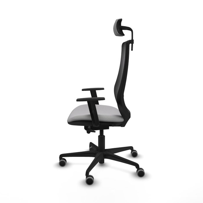 PIQUERAS Y CRESPO Silla de Oficina Mardos Gris Claro y Negro PIQUERAS Y CRESPO Silla de Oficina Mardos Gris Claro y Negro