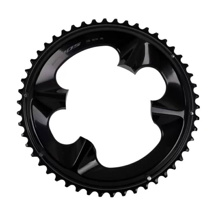 Shimano 105 FC-R7100 Plato 52 Dientes Aluminio 4 Brazos BCD 110mm 2x12v Transmisión Bicicleta Shimano 105 FC-R7100 Plato 52 Dientes Aluminio 4 Brazos BCD 110mm 2x12v Transmisión Bicicleta