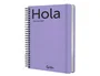 Liderpapel Agenda de oficina 2027 Classic día por página A5 malva