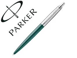 Boligrafo Parker Jotter Xl Verde Mate Acero Inoxidable Ct