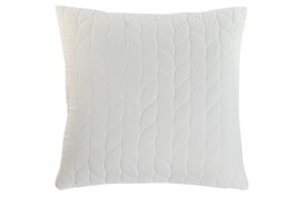 DKD Home Decor Cojín Cottage Blanco 60 x 60 cm