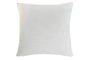 DKD Home Decor Cojin Linen Collection 1c24 Cottage Blanco 60x60 cm Poliester (2 Unidades)