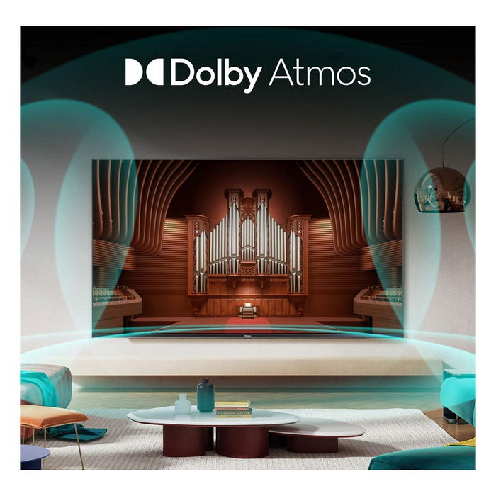 Hisense 75E77NQ | Televisor 75" (190,5 cm) 4K Ultra HD QLED Smart TV, 144 Hz, HDR10+, Dolby Atmos, VIDAA, Wi-Fi, Bluetooth, Negro