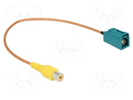 DeLOCK Cable FAKRA Z hembra a RCA hembra RG-179 32 cm