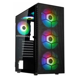 Kolink Observatory HF Mesh ARGB Midi-Tower - schwarz
