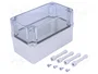 FIBOX PICCOLO Carcasa Universal Gris