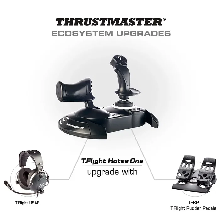 Thrustmaster T.Flight Hotas ONE Negro para PC y Xbox One Thrustmaster T.Flight Hotas ONE Negro para PC y Xbox One