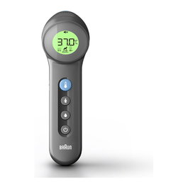 Braun BNT 400 BK Termómetro de frente con sensor remoto Gris