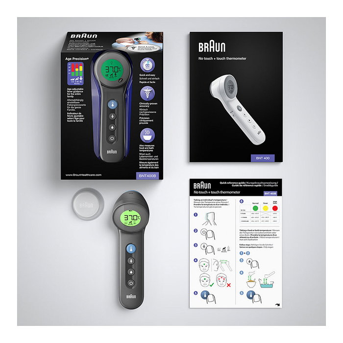 Termómetro Braun BNT400 Termómetro Braun BNT400