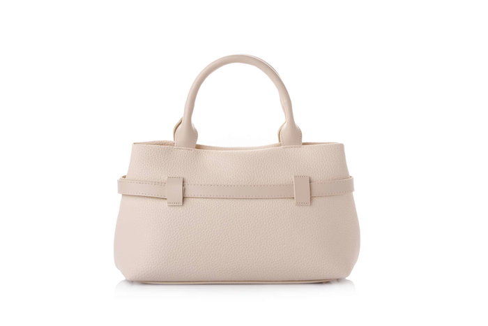 Vince Camuto Mini - Ros Cream Bolsa Tote Color Crema Cuero de Polivinilo 29x18.5x14 cm