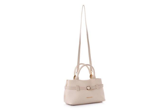 Vince Camuto Mini - Ros Cream Bolsa Tote Color Crema Cuero de Polivinilo 29x18.5x14 cm