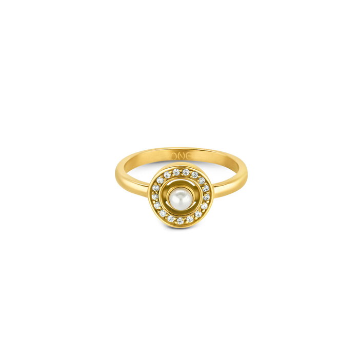 Anillo Mujer One Jewels OJATR01D-6 Dorado