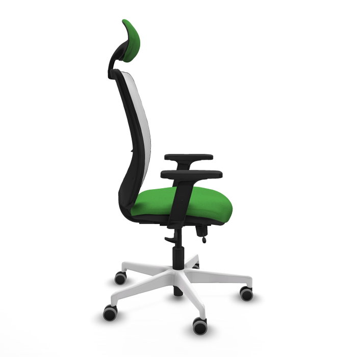 PIQUERAS Y CRESPO Silla de oficina Zulema Verde/Blanco
