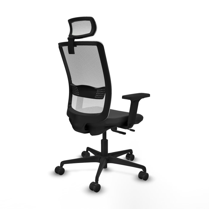 PIQUERAS Y CRESPO Silla de oficina Haches Sincro/Traslack Gris y Blanco PIQUERAS Y CRESPO Silla de oficina Haches Sincro/Traslack Gris y Blanco