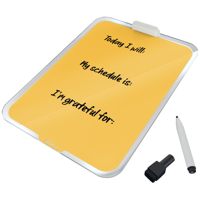LEITZ Atril Sobremesa Cosy Cristal Amarillo